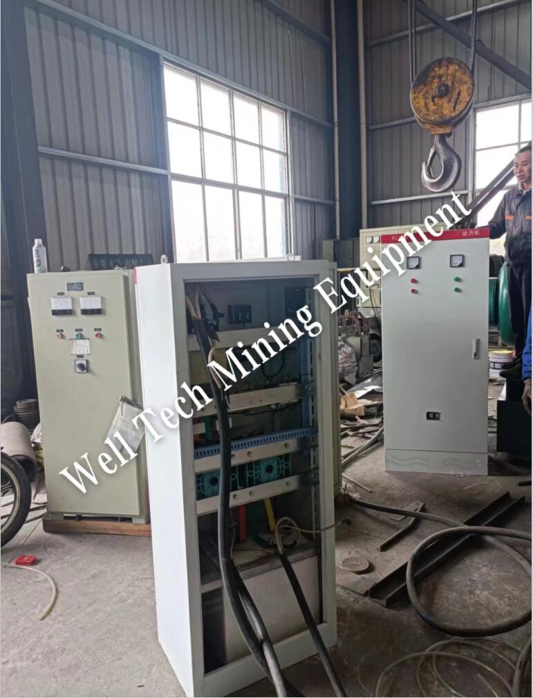 Control cabinet of ball mill