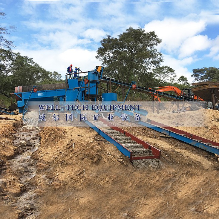 alluival gold plant alluival gold plant